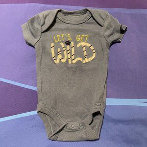 🔥6/$10🔥 Bon Bébé Onesie, 3-6 Months, Let's Get Wild